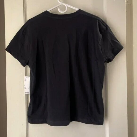 BNWT URBAN OUTFITTERS men's black & pink "heartbreaker" Graphic Tee - S/M - Picture 2 of 3